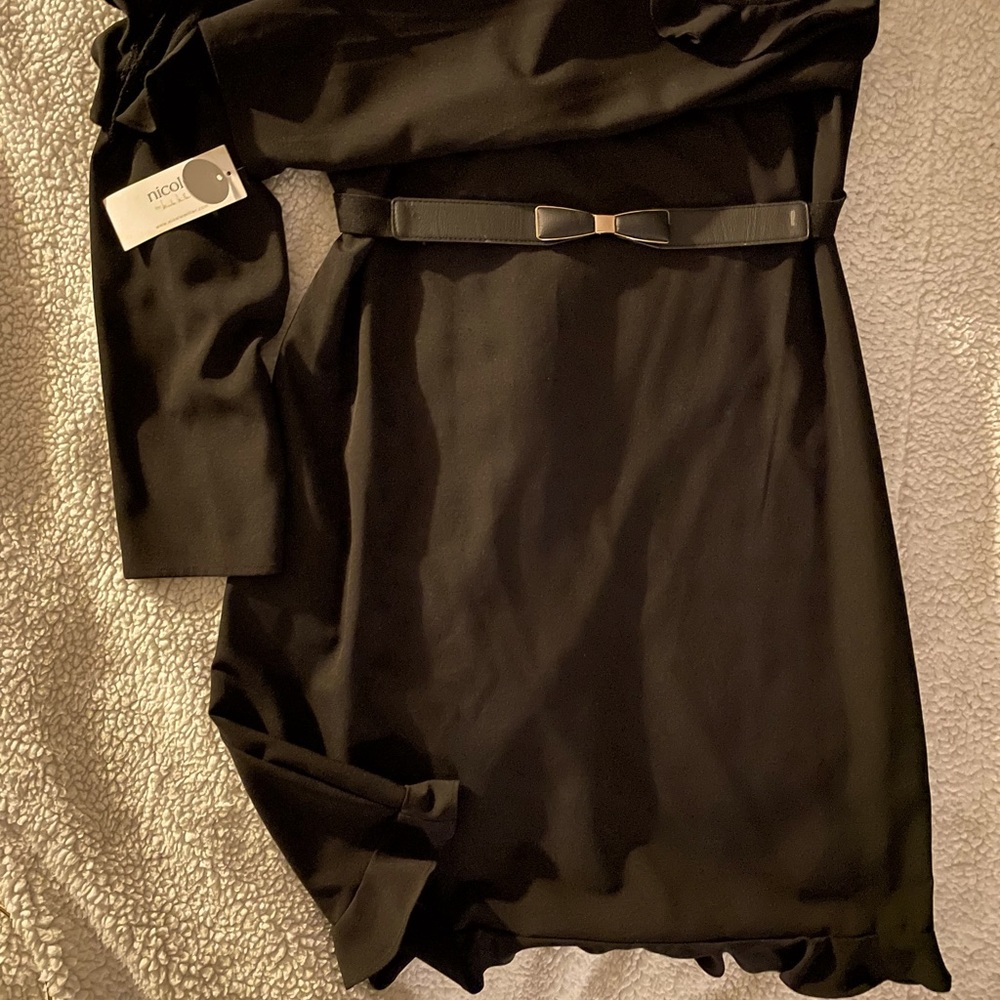 Nicole Miller Ruffled Dress